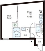 レピュア小石川レジデンス2 402 間取り図