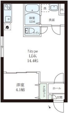 レピュア小石川レジデンス2 502 間取り図