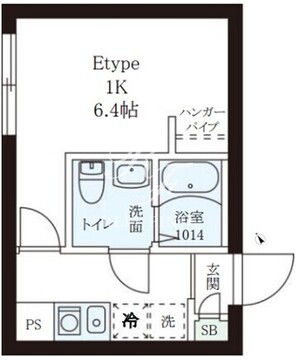 レピュア小石川レジデンス2 203 間取り図