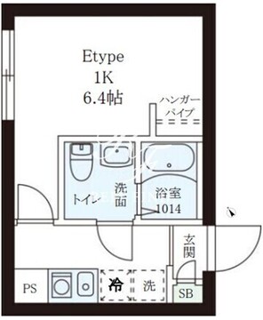 レピュア小石川レジデンス2 403 間取り図