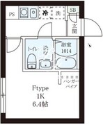 レピュア小石川レジデンス2 304 間取り図