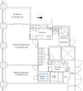 ラ・トゥール芝公園 2902 間取り図