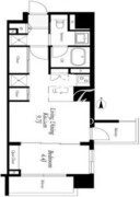 ＣＡＴＳ原宿 1003 間取り図