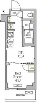 ハーモニーレジデンス馬込 105 間取り図