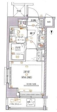 アルテシモフォルテ 603 間取り図