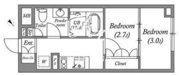 オーパスホームズ千駄木 902 間取り図