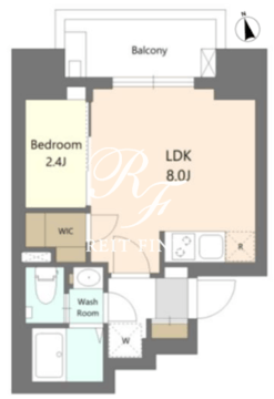 プロスタイルウェルス新小岩 503 間取り図