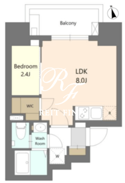 プロスタイルウェルス新小岩 903 間取り図