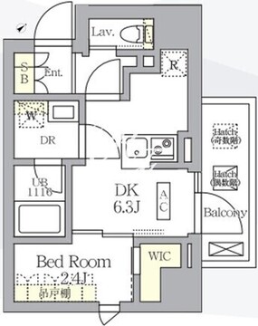 アークマーク大塚 301 間取り図