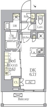 アークマーク大塚 902 間取り図