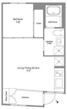 TAKANAWA NODE D 間取り図