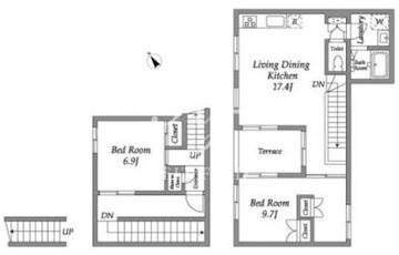TAKANAWA NODE G 間取り図