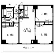 レジディア杉並方南町 804 間取り図