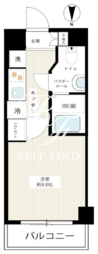 アルコバレーノ武蔵小山 705 間取り図