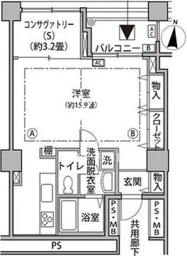 東雲キャナルコートCODAN 15-602 間取り図