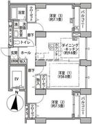 東雲キャナルコートCODAN 14-409 間取り図
