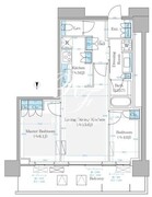 パークシティ中野ザタワーエアーズ 2227 間取り図