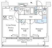 シーズンフラッツ町屋 504 間取り図