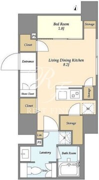 KDXレジデンス本蓮沼 506 間取り図