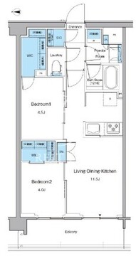 ルフォンプログレ高田馬場ノース 112 間取り図