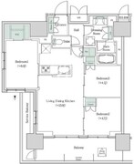 ブルックサイドレジデンス木場 923 間取り図