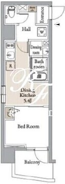 グランカーサ住吉3 603 間取り図