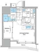 ルフォンプログレ北新宿 905 間取り図