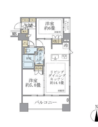 プレミスト代々木大山 303 間取り図