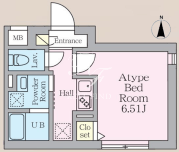 マジェスティックライフ武蔵小山 101 間取り図