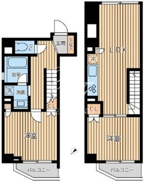 オーキッドレジデンス蔵前2 905 間取り図