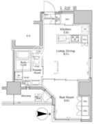 プラウドフラット浅草雷門 903 間取り図