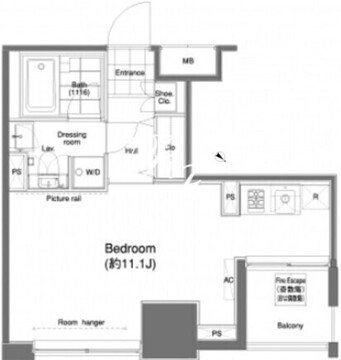 プライムアーバン板橋 903 間取り図