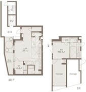 THE GRANDUO KAMIMEGURO 101 間取り図