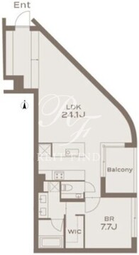 THE GRANDUO KAMIMEGURO 102 間取り図