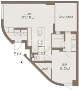 THE GRANDUO KAMIMEGURO 103 間取り図