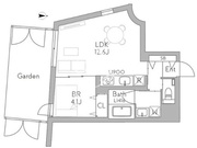 グランデュオ千歳船橋7 102 間取り図