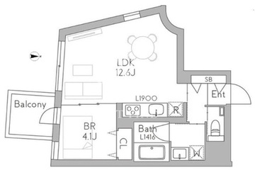 グランデュオ千歳船橋7 202 間取り図