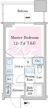 中野ステーションレジデンス 617 間取り図