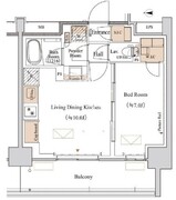 ブランシエスタ木場 1104 間取り図