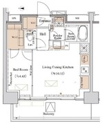 ブランシエスタ木場 1108 間取り図