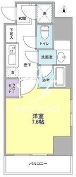 テラス王子 601 間取り図