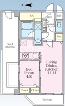 エスレジデンス板橋大山クレール 601 間取り図