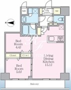 エスレジデンス板橋大山クレール 203 間取り図