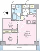 エスレジデンス板橋大山クレール 702 間取り図