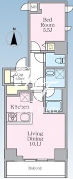 エスレジデンス板橋大山クレール 205 間取り図