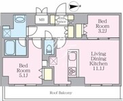 エスレジデンス板橋大山クレール 704 間取り図