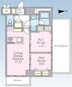 エスレジデンス板橋大山クレール 513 間取り図
