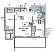 ブリリアイスト門前仲町 901 間取り図