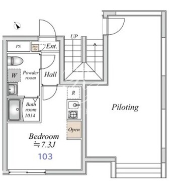 Gemini志村三丁目 103 間取り図