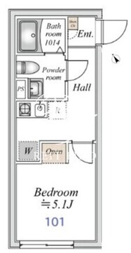 Gemini志村三丁目 201 間取り図